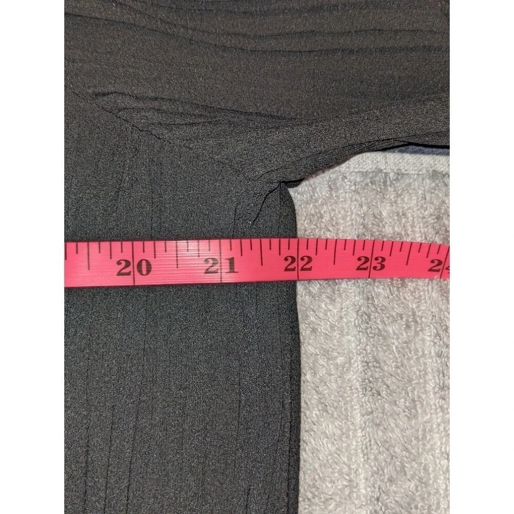 Michael Kors Pleated Mini Dress Long Sleeve Black Party Cocktail Size M NWT $175
